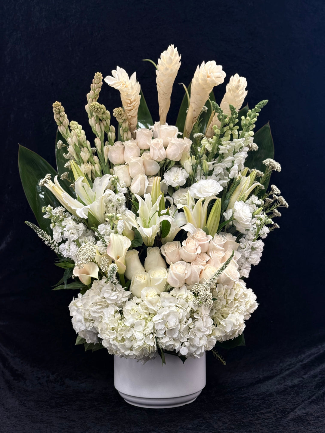 Elegance in Ivory - Encino Florist