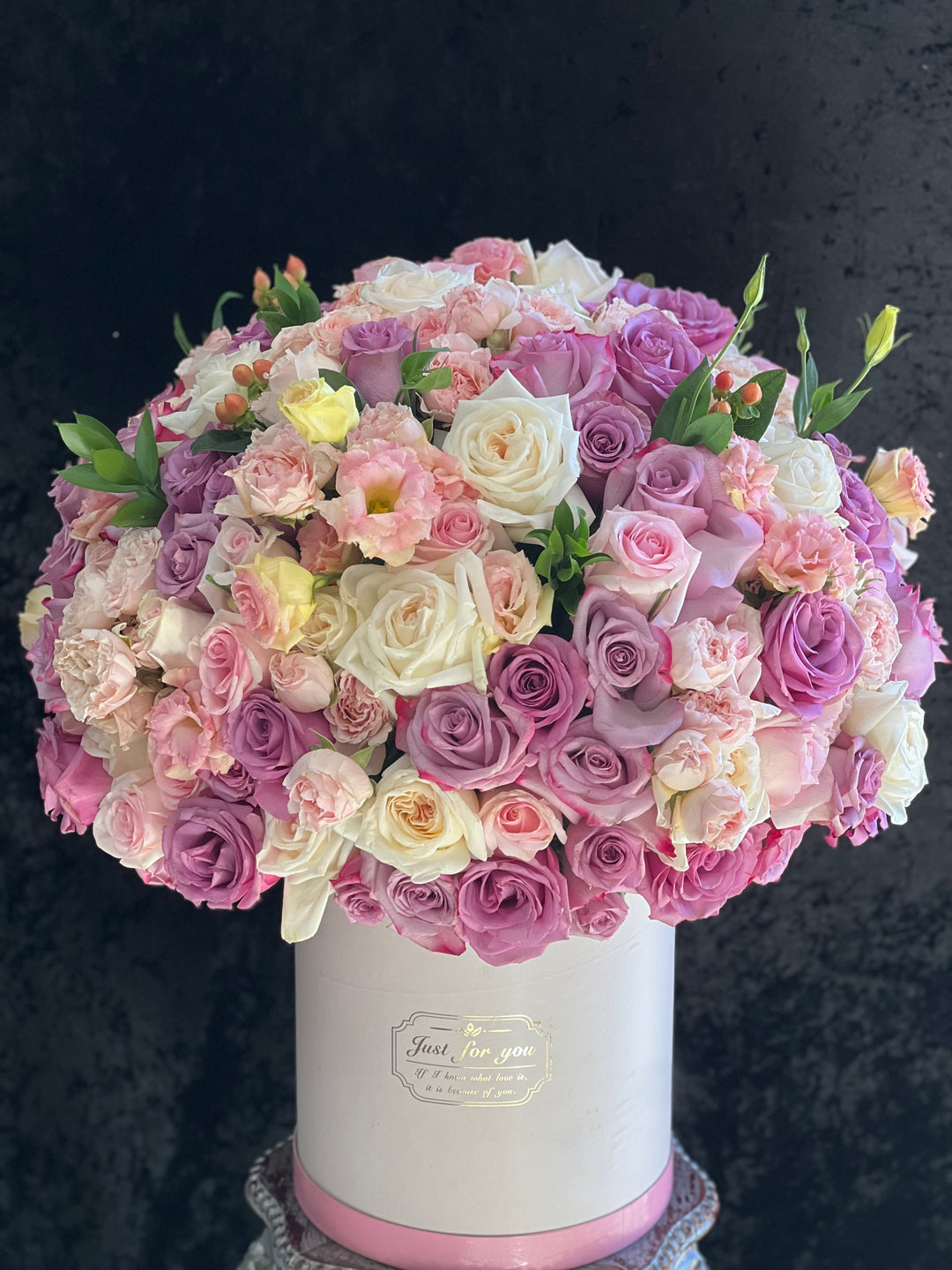 Lavender Love Just For You Box Set - Encino Florist
