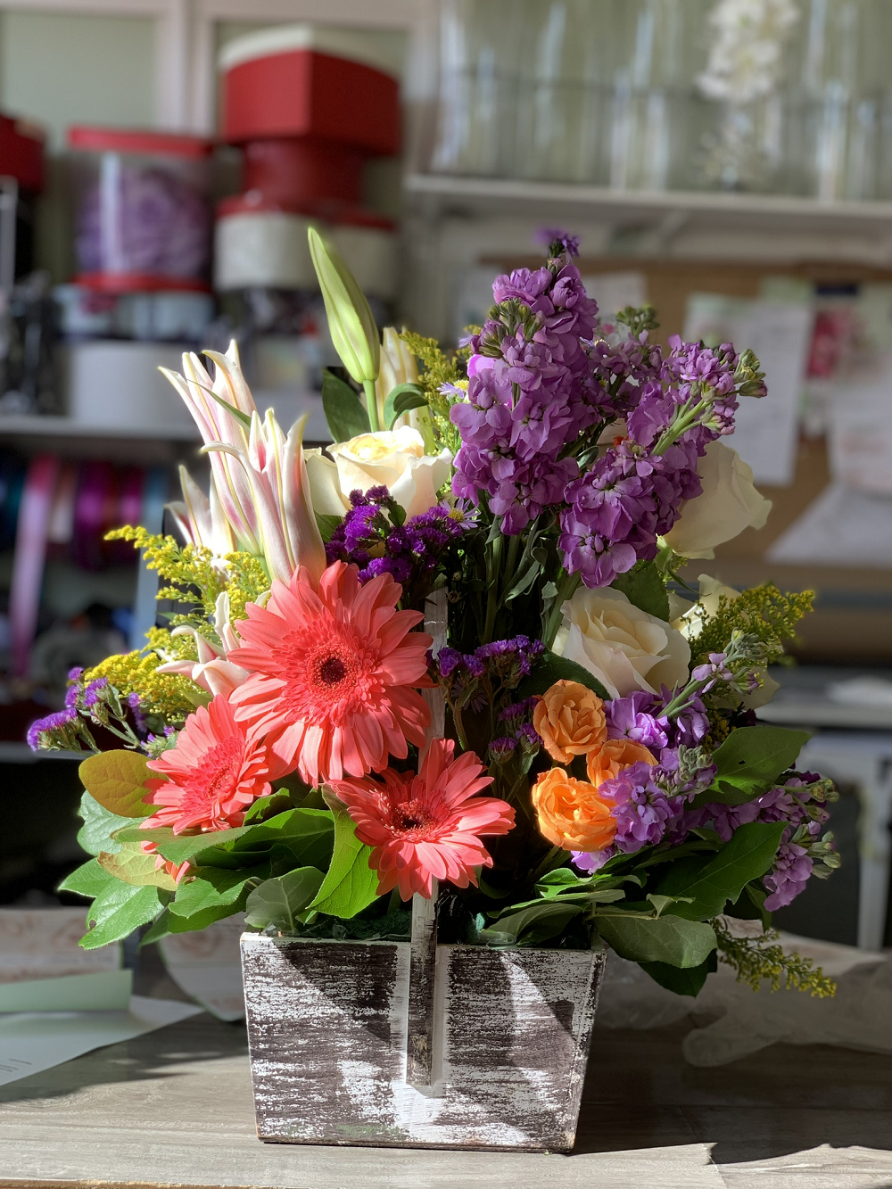 Pastel Garden Harmony - Encino Florist