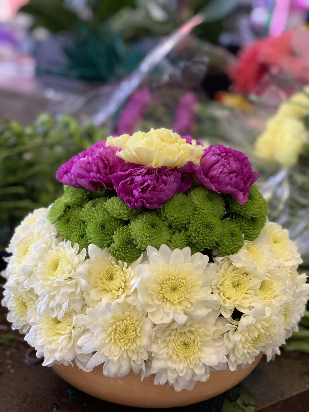 Blooms of Celebration Cake - Encino Florist