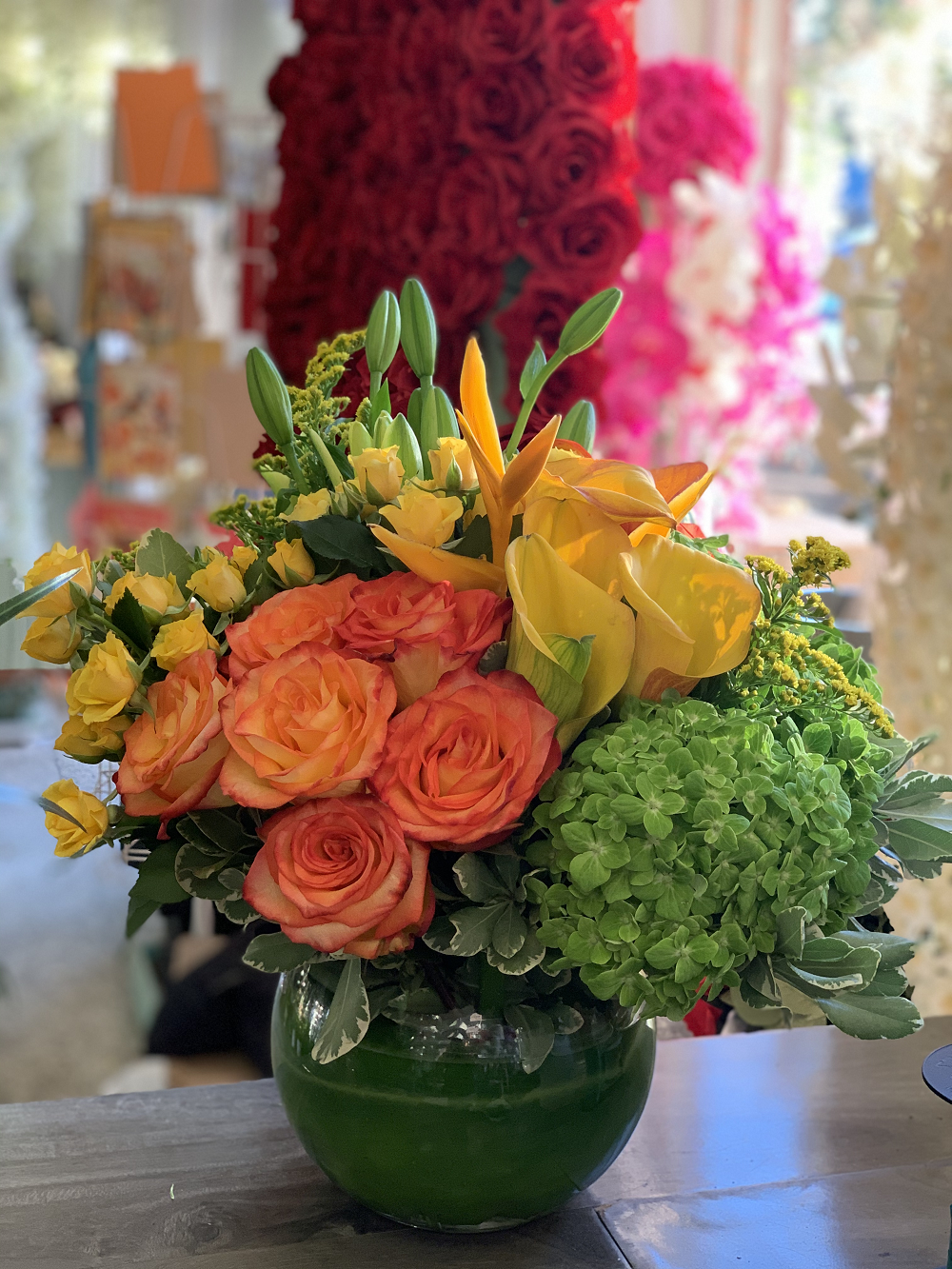 Sunshine Medley Bouquet - Encino Florist