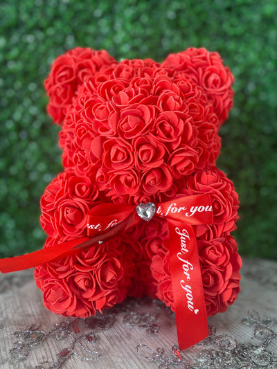 Red Rose Bear